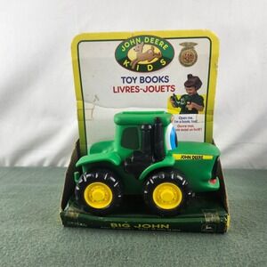 RARE VTG Ertl 1999 John Deere Kids Big John Soft Toy Book 18+ Months NEW